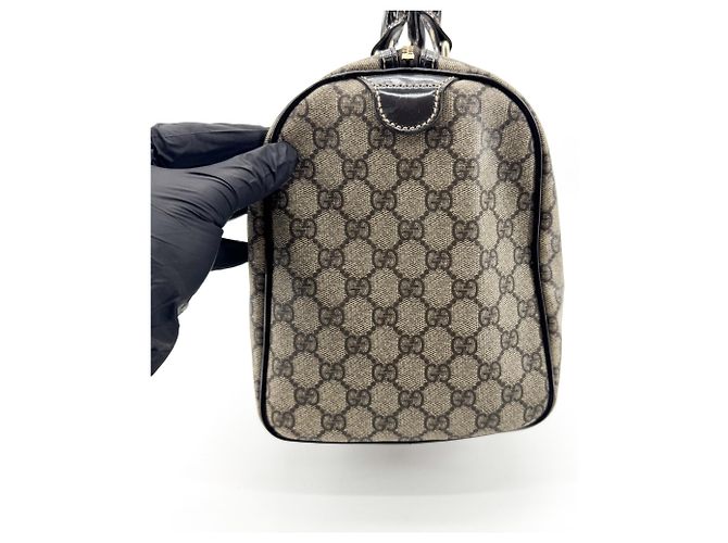 Gucci Joy Boston GG Coated Canvas Medium - vista 3