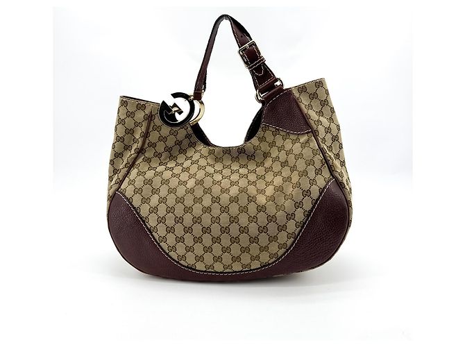 Gucci Charlotte GG Canvas with Leather Large - vista 2