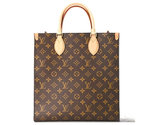 Borsa Louis Vuitton Monogram Sac Plat PM - vista 2