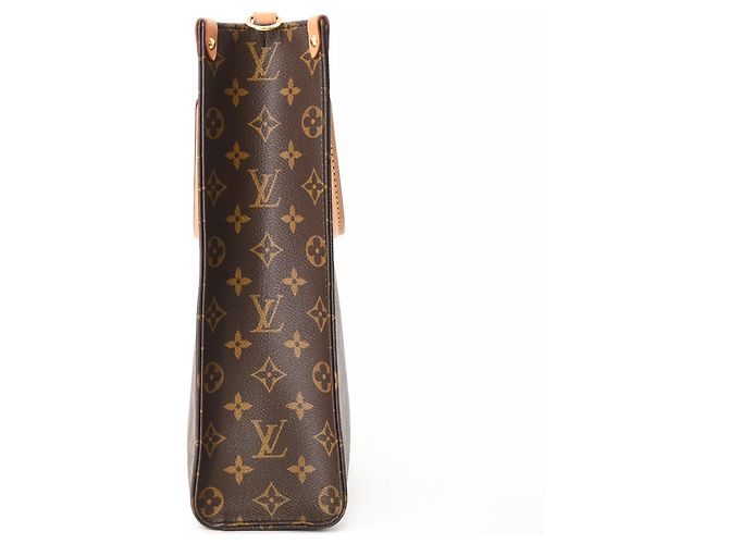 Borsa Louis Vuitton Monogram Sac Plat PM - vista 3