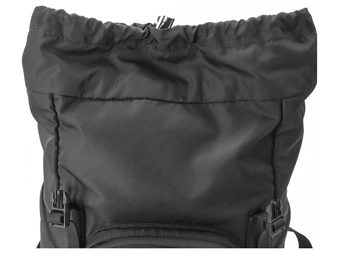 Mochila Prada Tessuto Nylon Black - vista 10