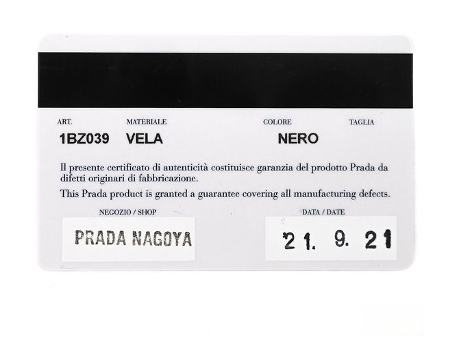 Mochila Prada Tessuto Nylon Black - vista 18