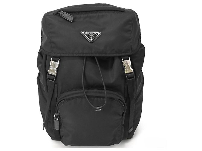 Mochila Prada Tessuto Nylon Black - vista 2