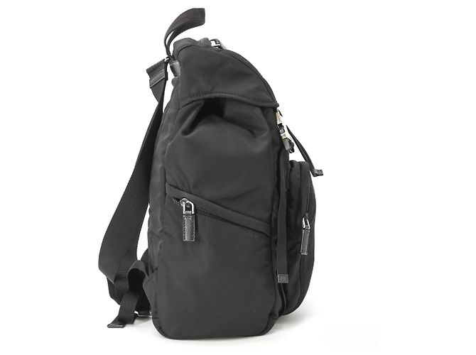 Mochila Prada Tessuto Nylon Black - vista 4