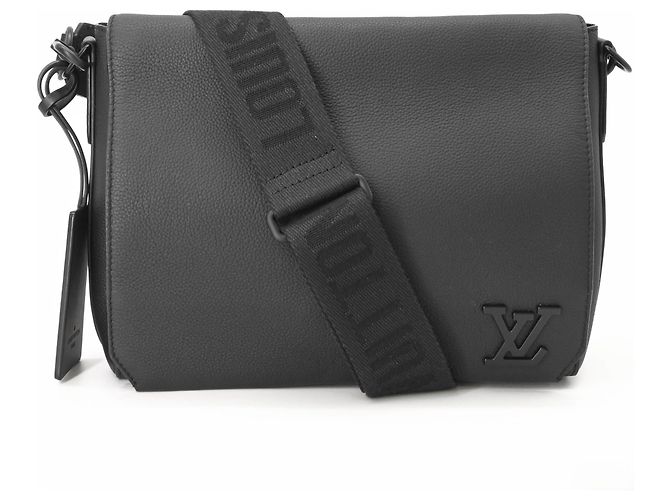 Borsa a tracolla Louis Vuitton Aerogram Takeoff Black - vista 2