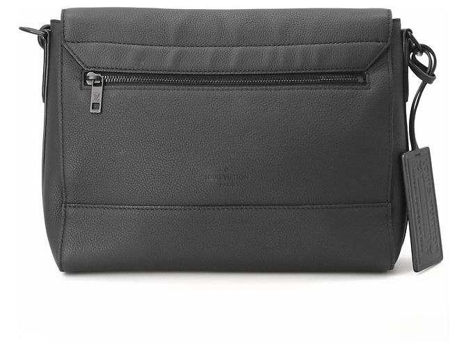 Borsa a tracolla Louis Vuitton Aerogram Takeoff Black - vista 3