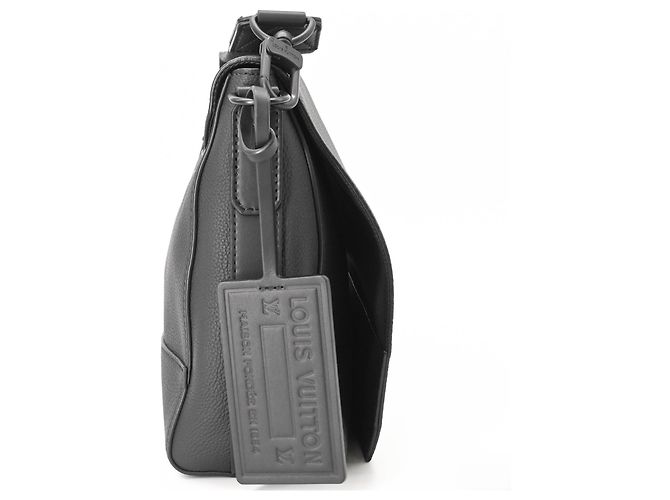 Borsa a tracolla Louis Vuitton Aerogram Takeoff Black - vista 4