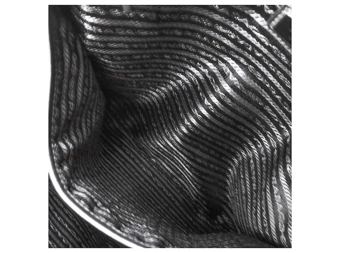 Zaino Prada in pelle Saffiano nero - vista 11