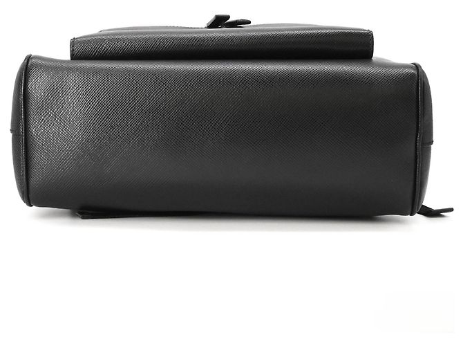 Zaino Prada in pelle Saffiano nero - vista 5