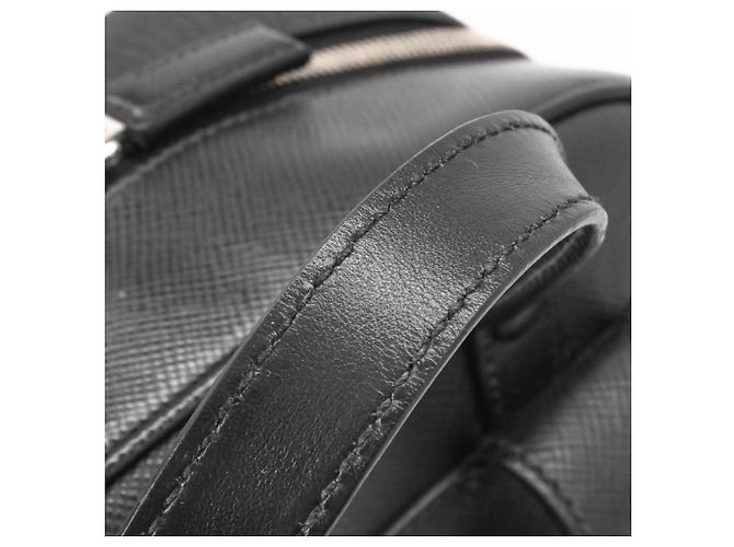 Zaino Prada in pelle Saffiano nero - vista 8