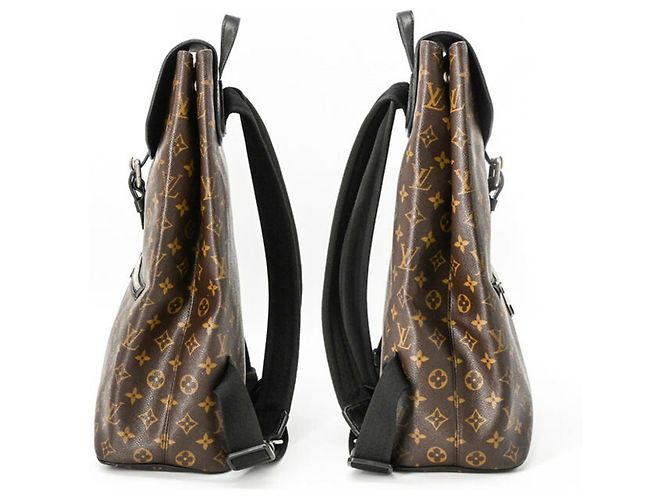 Louis Vuitton Monogram Macassar Parc Backpack - view 3