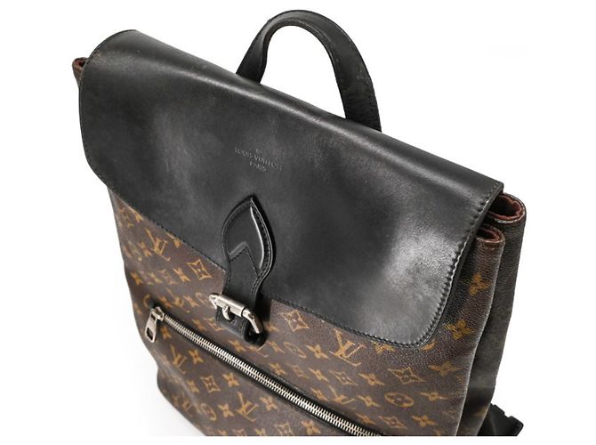 Louis Vuitton Monogram Macassar Parc Backpack - view 5