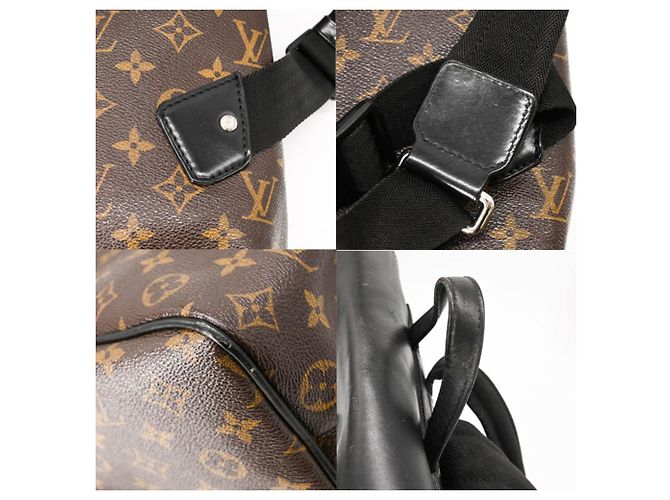 Louis Vuitton Monogram Macassar Parc Backpack - view 6