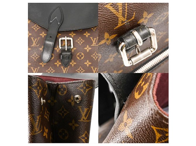 Louis Vuitton Monogram Macassar Parc Backpack - view 7