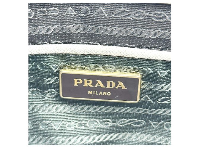 Prada Double Zip Lux Pelle Saffiano Medium - vista 6
