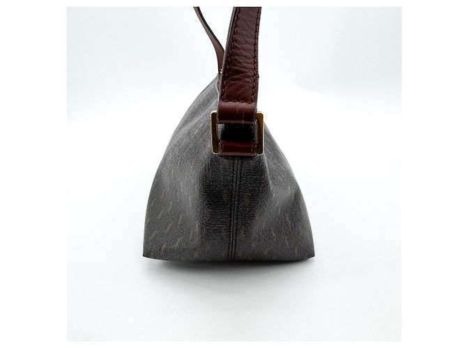 Autre Marque Saint Laurent Le Monogramme Monogram All Over Coated Canvas and Leather Small - vista 3