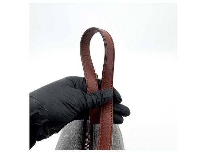 Autre Marque Saint Laurent Le Monogramme Monogram All Over Coated Canvas and Leather Small - vista 7