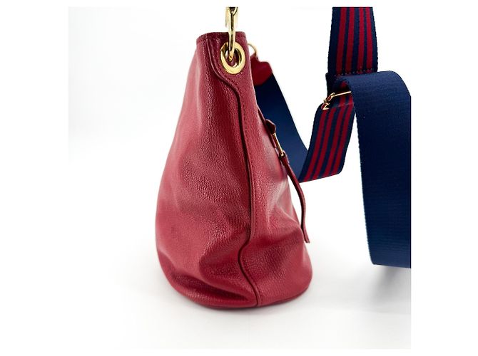 Miu Miu Shoulder Leather Mini - vista 4