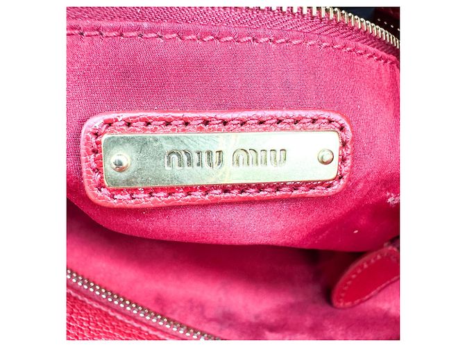 Miu Miu Shoulder Leather Mini - vista 6