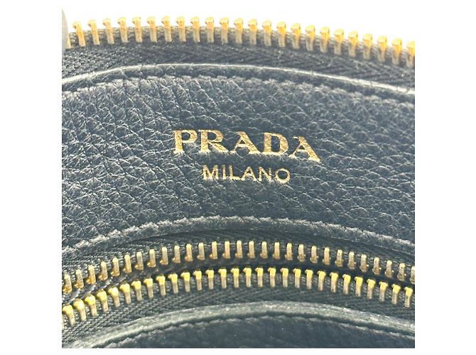Prada Dual Strap Zip Vitello Daino Small - view 6