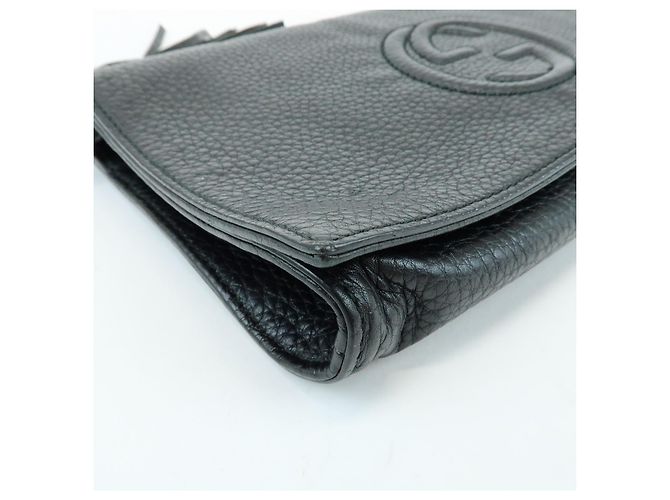 Clutch Gucci Soho in pelle - vista 7