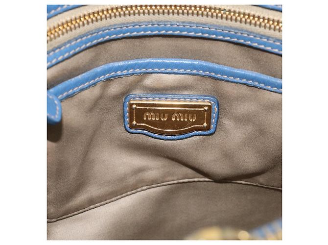 Miu Miu Beau Top Handle Leather Large - vista 6