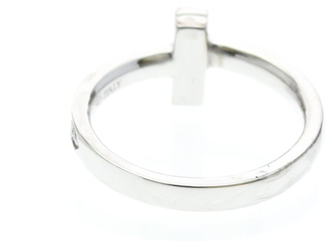 Anello Tiffany & Co. T one / Oro bianco e diamanti / diamond - vista 2