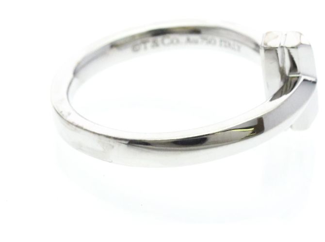 Anello Tiffany & Co. T one / Oro bianco e diamanti / diamond - vista 4