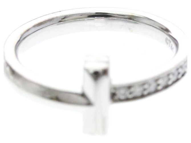 Anello Tiffany & Co. T one / Oro bianco e diamanti / diamond - vista 5