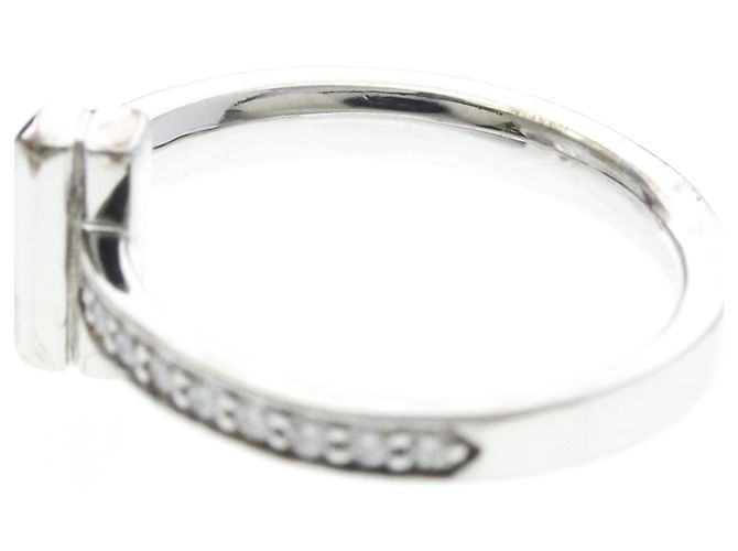 Anello Tiffany & Co. T one / Oro bianco e diamanti / diamond - vista 7
