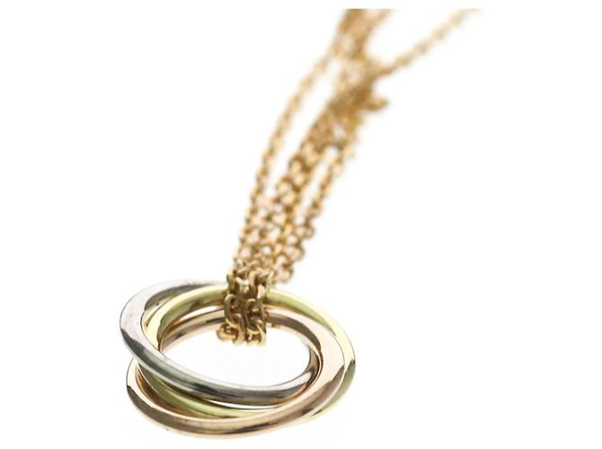 Collana Cartier Trinity Oro Tricolore 18K - vista 6