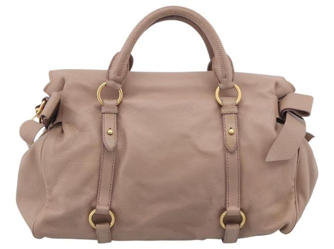 Miu Miu Bow Satchel Vitello Lux Medium - Ansicht 2