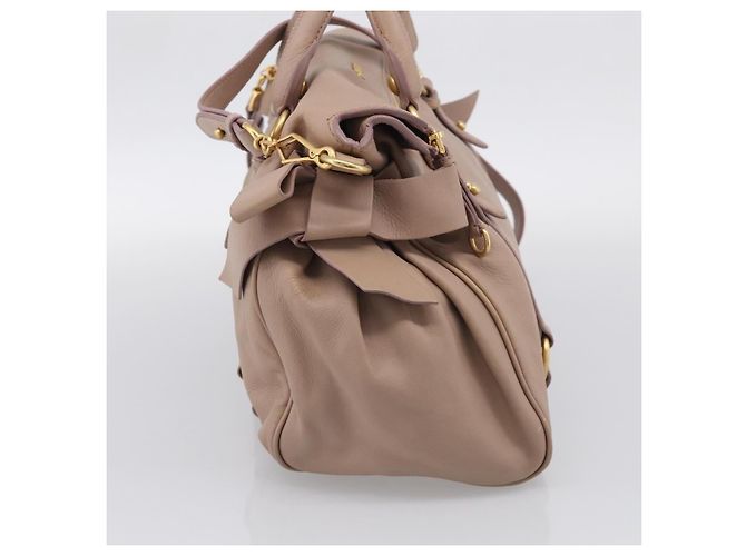 Miu Miu Bow Satchel Vitello Lux Medium - Ansicht 4