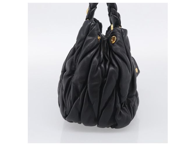 Borsa Convertible Coffer Miu Miu in Pelle Matelassé Medium - vista 3