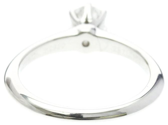 Tiffany & Co. Tiffany Setting Solitär Platin mit RBC Diamant G/VVS2 - Ansicht 2