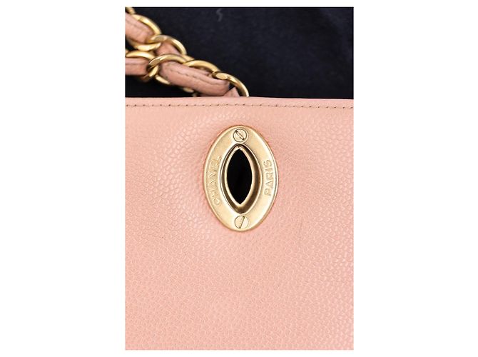 Chanel Vintage XL Jumbo Single Flap Caviar - vista 12