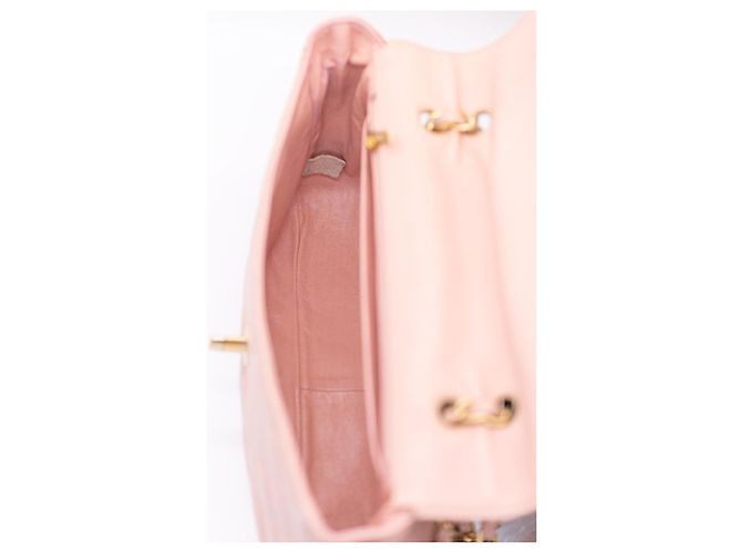 Chanel Vintage XL Jumbo Single Flap Caviar - vista 15