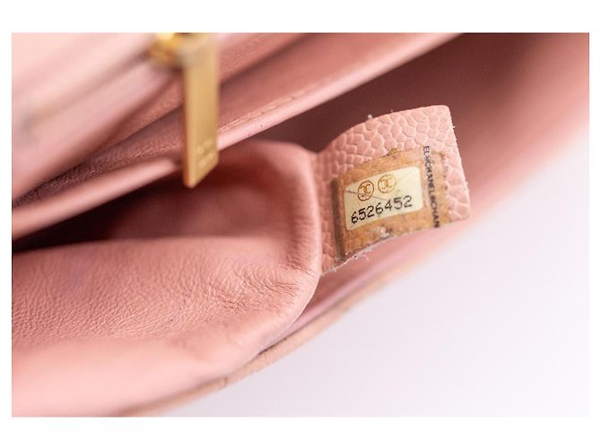 Chanel Vintage XL Jumbo Single Flap Caviar - vista 19