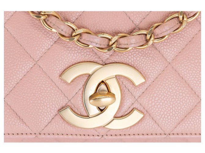 Chanel Vintage XL Jumbo Single Flap Caviar - vista 2