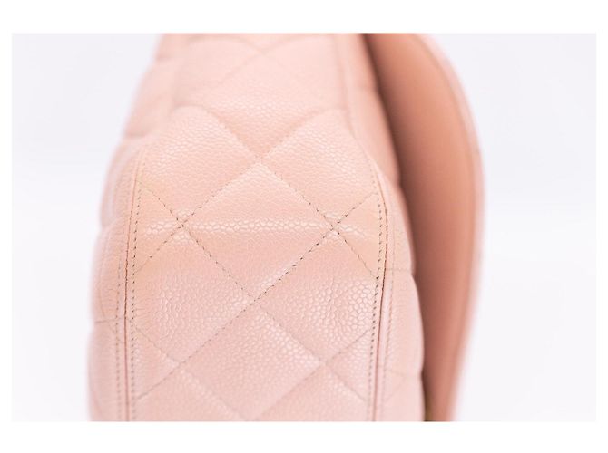 Chanel Vintage XL Jumbo Single Flap Caviar - vista 7