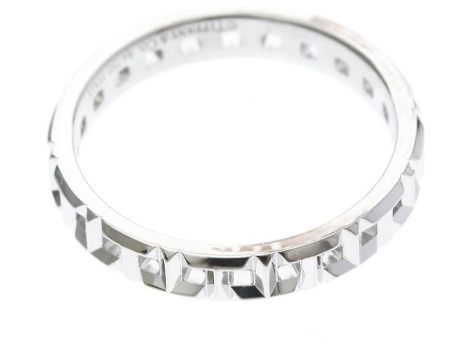 Tiffany & Co. T True Oro Bianco 18K 3.4mm - vista 5