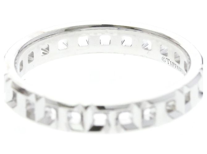 Tiffany & Co. T True Oro Bianco 18K 3.4mm - vista 7
