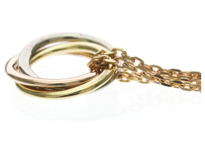 Collana Cartier Trinity Oro Tricolore 18K - vista 4