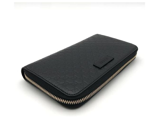 Cartera larga Gucci en Microguccissima negro - vista 3