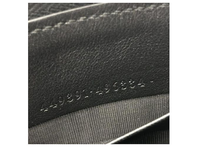 Cartera larga Gucci en Microguccissima negro - vista 5