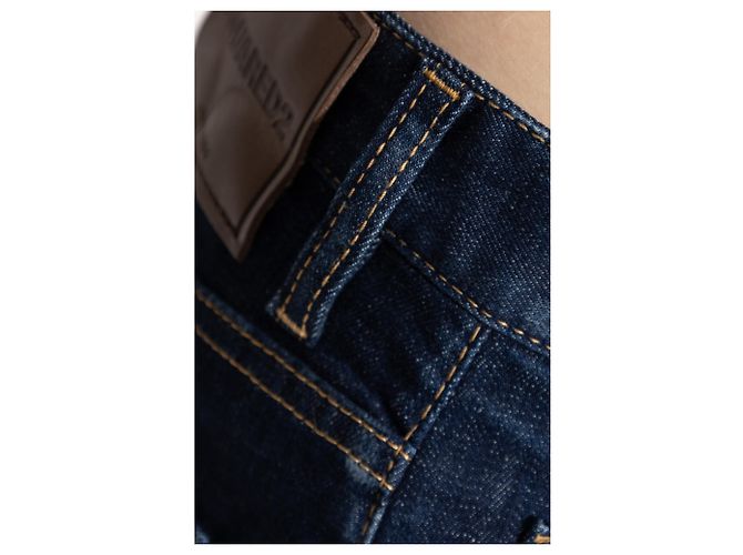 Dsquared2 Loose Jeans Blue Cotton - view 5