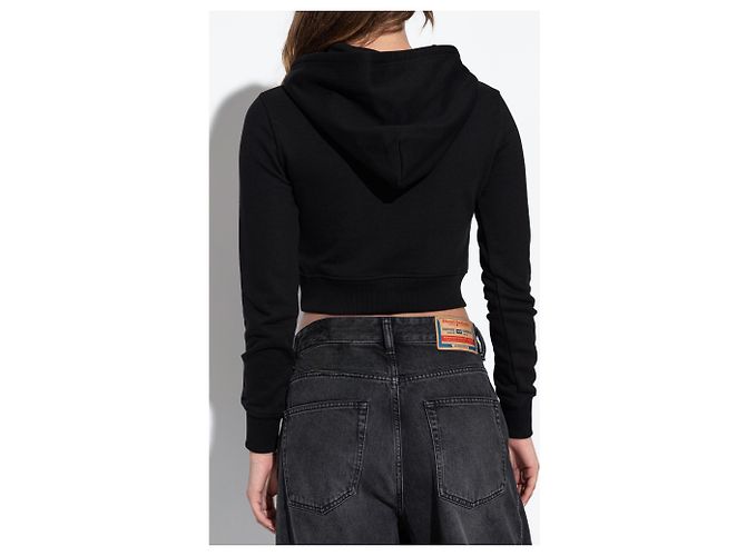 Diesel Sweatshirt mit `F-SLIMMY-HOOD-OD` Logo - Ansicht 4