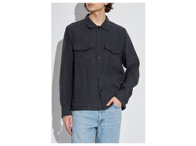 Rag & Bone Leinenjacke mit Taschen - Ansicht 3