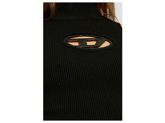 Diesel M-ONERVA Strickkleid schwarz - Ansicht 5