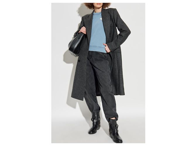Isabel Marant Irene Wollmantel grau - Ansicht 2